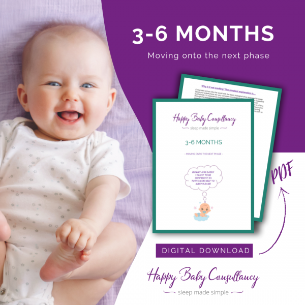 Happy Baby Consultancy - 3-6 months Guide Downloadable Booklet
