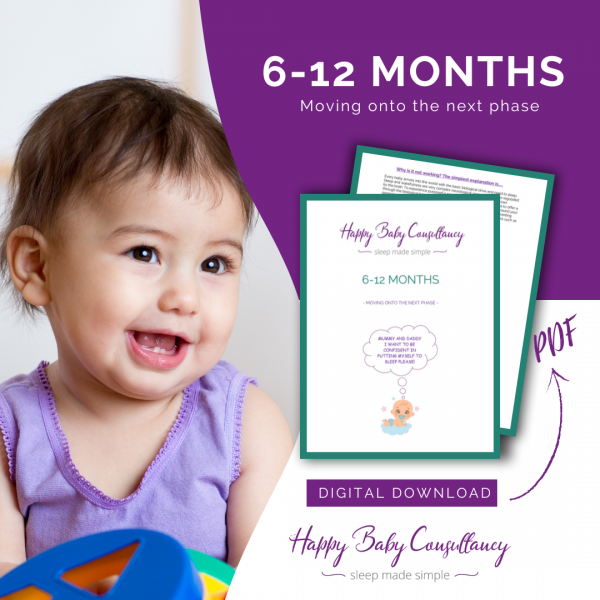 Happy Baby Consultancy - 6-12 months Guide Downloadable Booklet