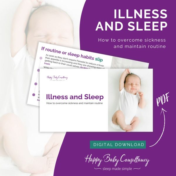 Illness and Sleep ebook - Happy Baby Consultancy Brisbane