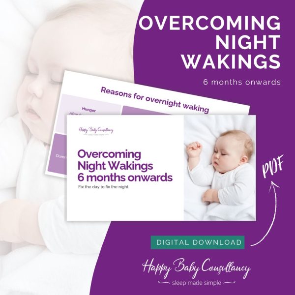 Overcoming Night Wakings ebook - Happy Baby Consultancy Brisbane